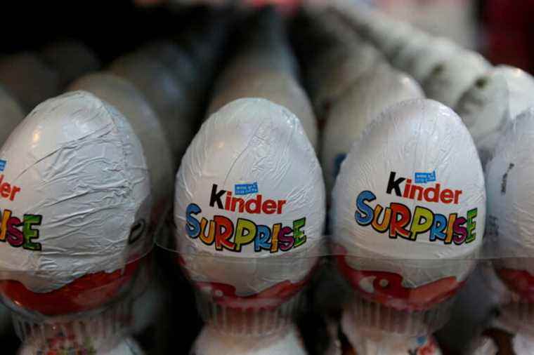 Possible salmonella contamination |  Other Kinder products are being recalled