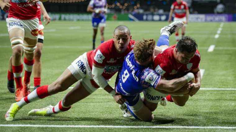 Racing 92 takes advantage of a Stade Français reduced to 14 to validate its ticket for the quarter-finals