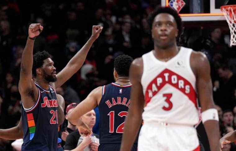 Raptors beaten by Joel Embiid last-second shot in overtime