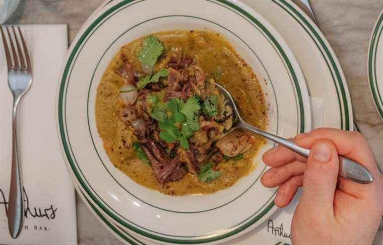 Recipe for split pea and braised lamb soup