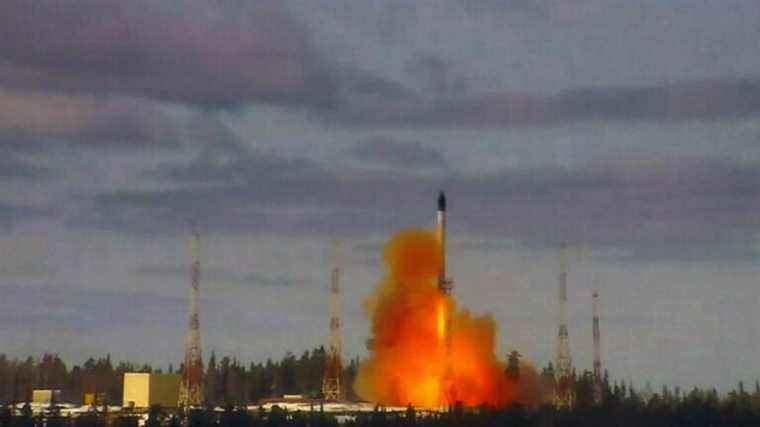 Russian Sarmat missile launch ‘no threat’ to Westerners, Pentagon says