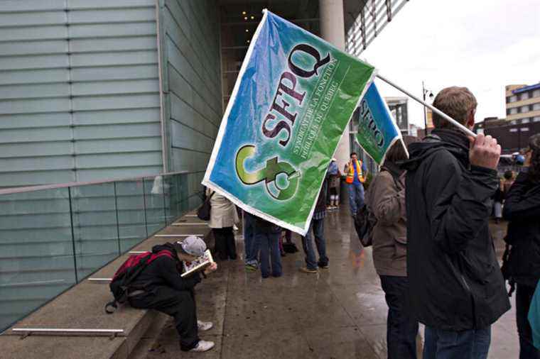 SFPQ |  The 26,000 civil servants on strike Tuesday and Wednesday