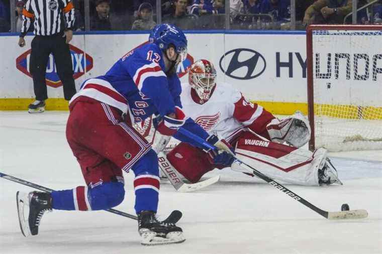 Saturday in the NHL |  Alexis Lafrenière scores twice in 4-0 Rangers win