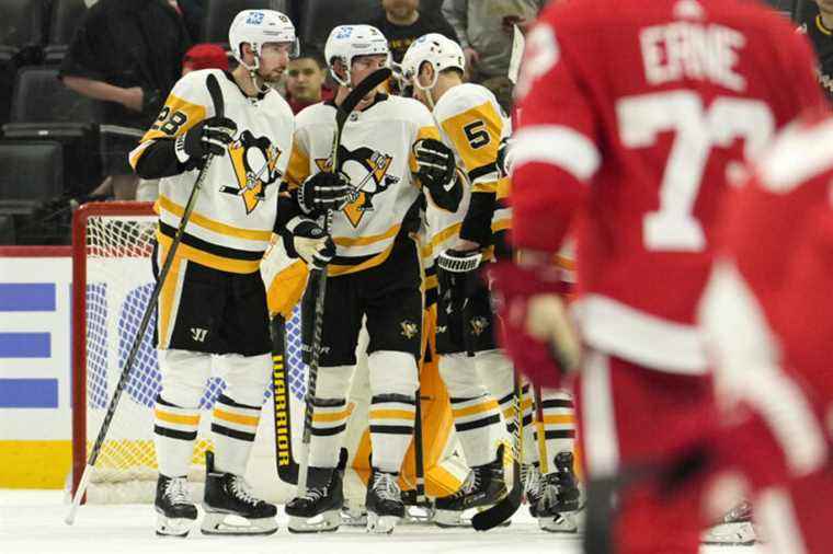 Saturday in the NHL |  Penguins thrash Red Wings 7-2