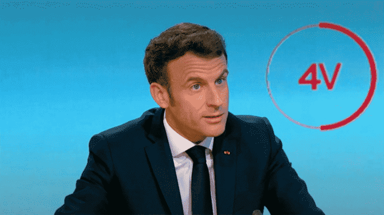 Septennat, purchasing power, ecology … What to remember from the passage of candidate-president Emmanuel Macron in the “4 Truths” on France 2