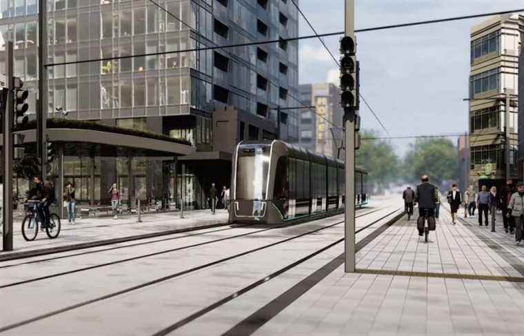 Shared tramway lanes are the responsibility of Quebec City, according to Legault