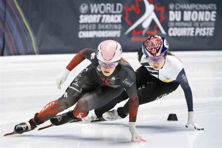 Short Track World Championships |  Kim Boutin and Pascal Dion win silver in the 1500m