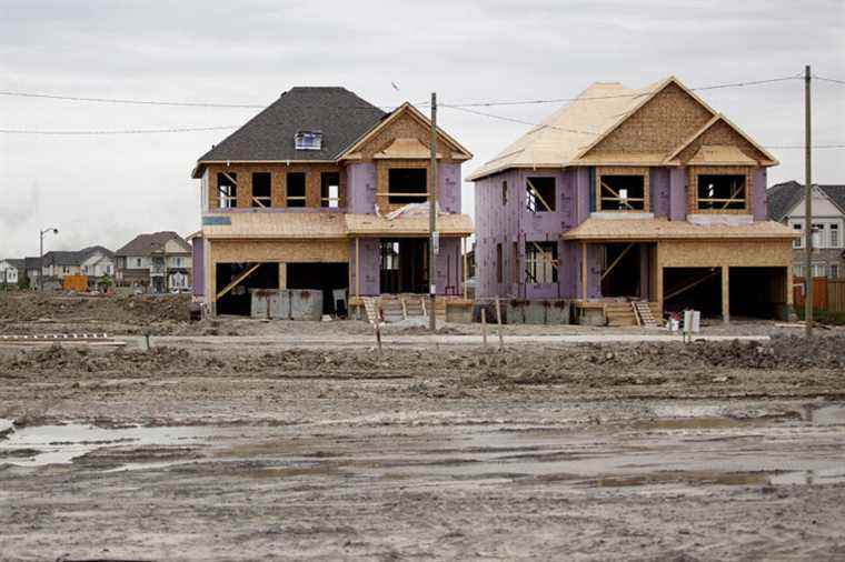 Slowdown in housing starts in March in Quebec