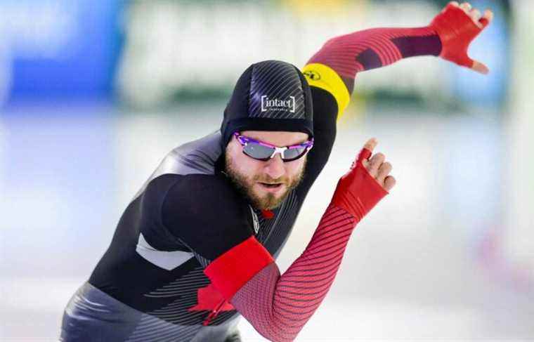 Speed ​​skater Laurent Dubreuil sees himself skating for a long time