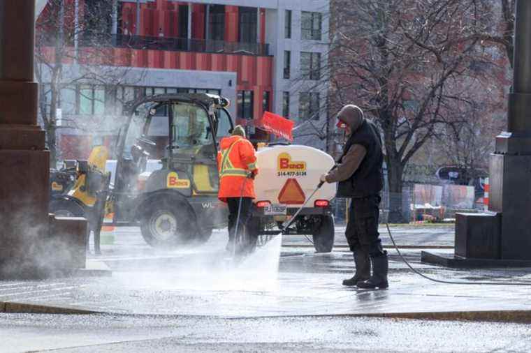 Street cleaning |  Montreal begins its spring chore