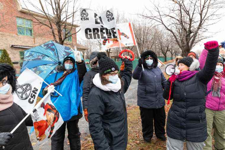 Strike in the CPE |  Nothing decided for Montreal and Laval, says the union