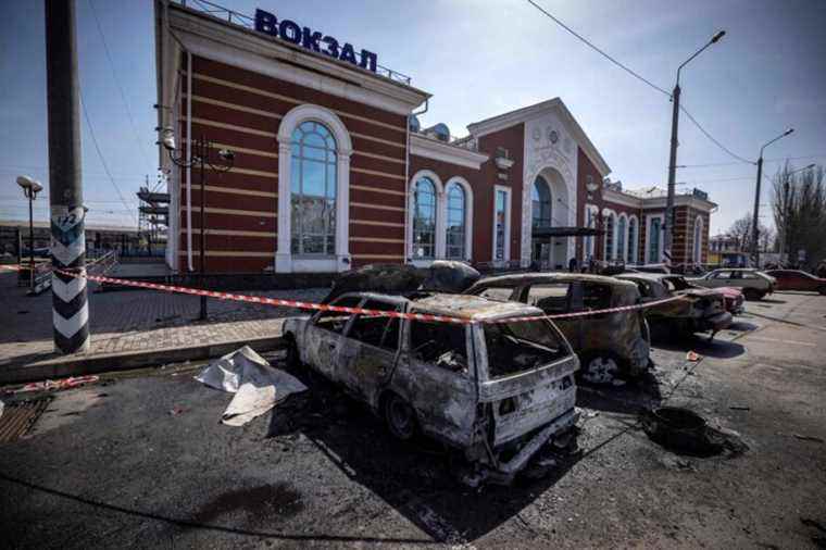 Strike on a train station in Donbass |  Fears confirmed in the East