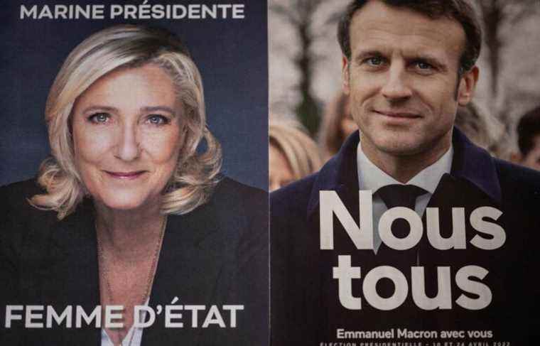 TV debate between Macron and Le Pen in France