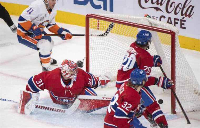 The Canadian is shut out 3-0 by the Islanders during the return to play of Carey Price