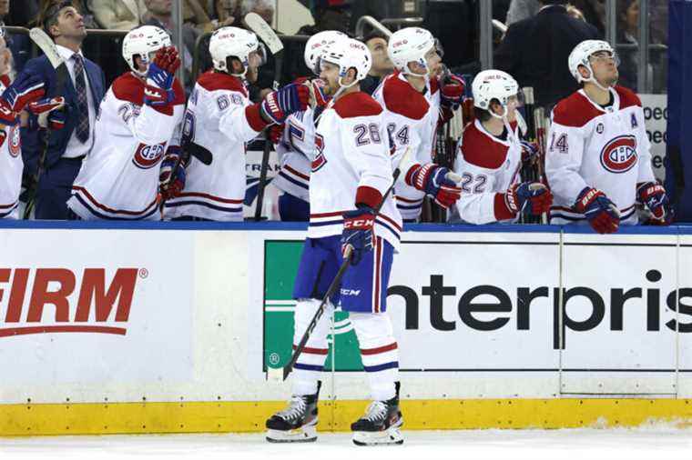 The Canadiens put an end to their slide of nine defeats