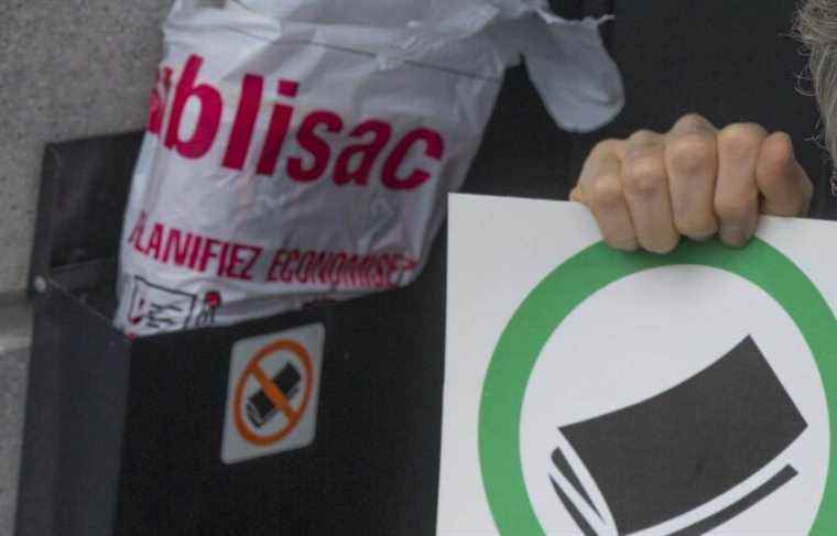 The City of Montreal will limit the distribution of Publisac from May 2023