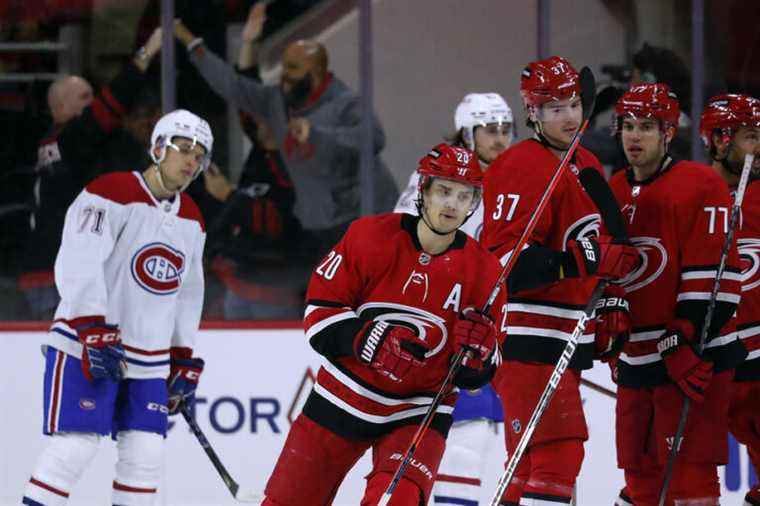 The Hurricanes blank the Canadiens 4-0