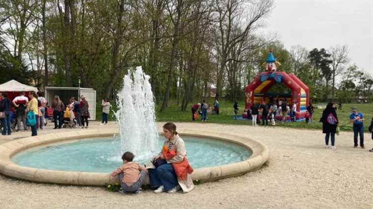 The Secours populaire organizes its traditional egg hunt in Dijon