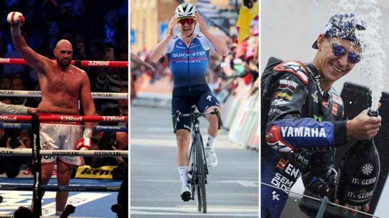 The Tyson Fury show, the coronation of Remco Evenepoel, the return of Fabio Quartararo … What to remember from the weekend in sport