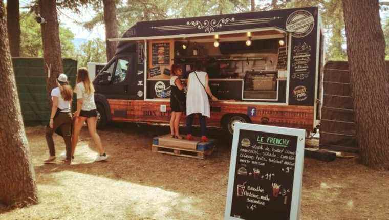 The green van, organic foodtruck