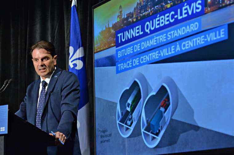 Third Québec-Lévis link |  Two tunnels, 6.5 billion and urban sprawl