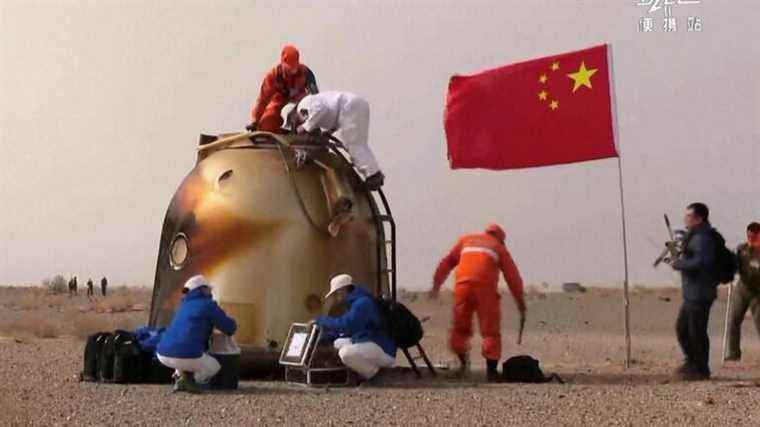 Three Chinese astronauts return to Earth after record stay in space