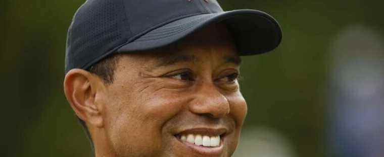 Tiger Woods continues his preparation for the Masters Tournament