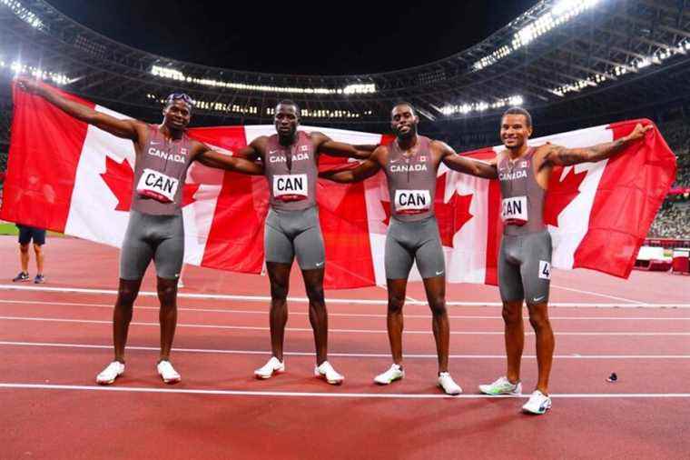 Tokyo Games |  Canada will receive its men’s 4 x 100 meters medal