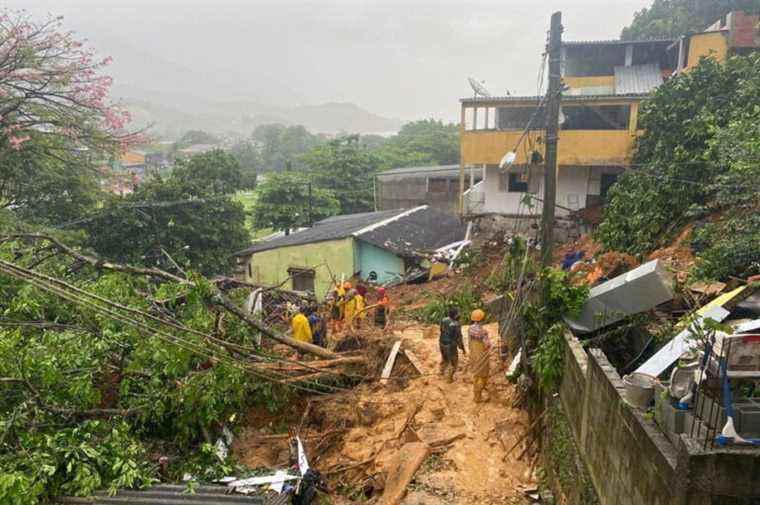 Torrential rains in Brazil |  At least 14 dead and five missing