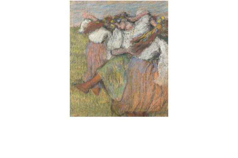 Ukrainian dancers |  The National Gallery renames a work by Degas