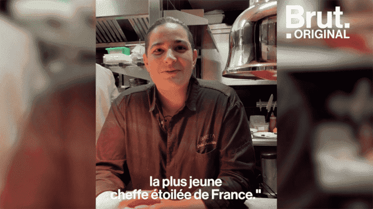 VIDEO.Portrait of Julia Sedefdjian, the youngest starred chef in France