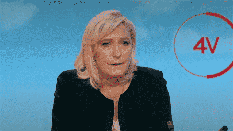 Video Ukraine, purchasing power, citizens’ initiative referendums… What to remember from the passage of Marine Le Pen in the “4 Truths” on France 2