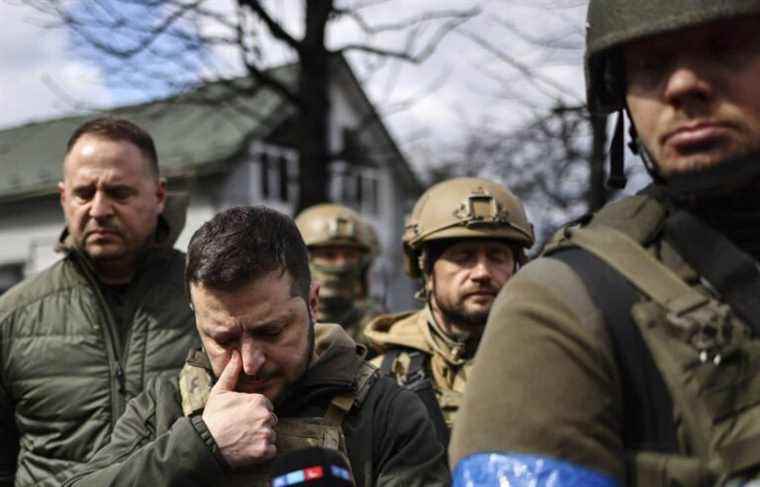 Volodymyr Zelensky in front of the UN after the shock wave of Boutcha