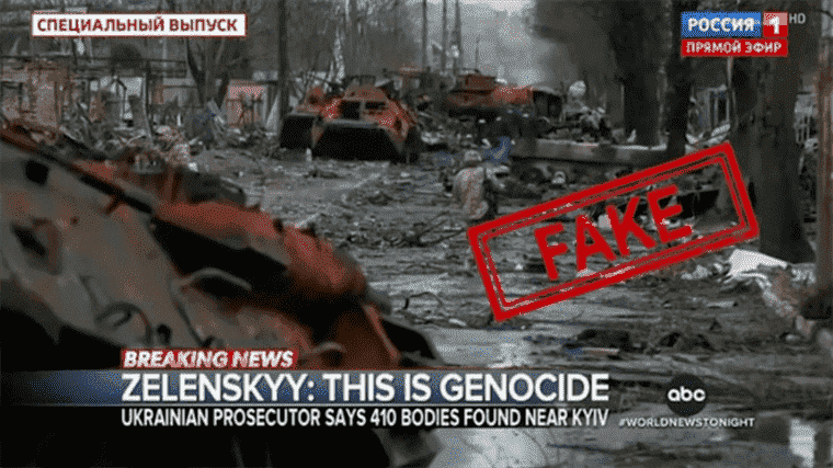 War in Ukraine: Moscow denounces a staging of the Boutcha massacre