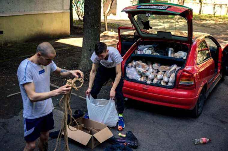 War in Ukraine |  They deliver food despite the bombardments