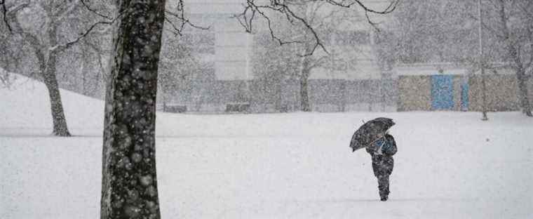 Weather of the day: snow and rain in Quebec