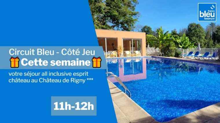 Win your all-inclusive “chateau spirit” stay at the Château de Rigny*** (70)