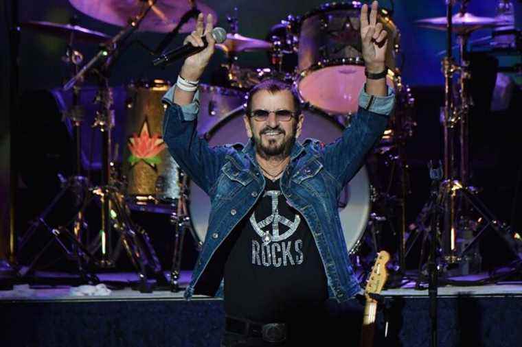 With his All Starr Band |  Ringo Starr performing at Place Bell