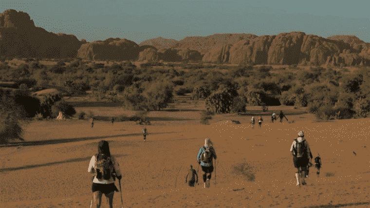 a race in the Ennedi region of Chad