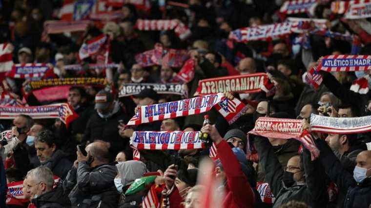 after the incidents of the first leg, Atlético receives a partial closure of its stadium against Manchester City