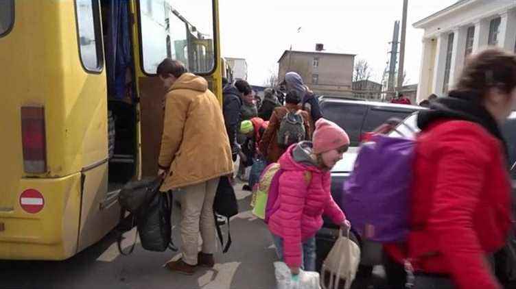 civilians are called to evacuate in the Donbass