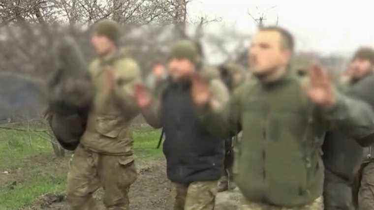 did the Ukrainian soldiers go to Mariupol?