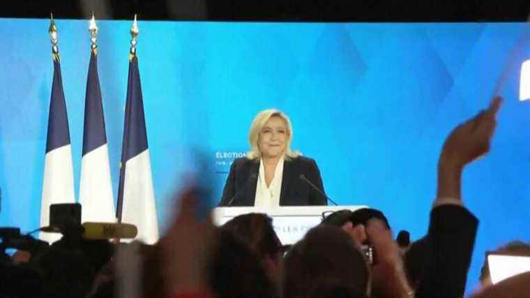 following the defeat of Marine Le Pen, activists, disappointed, are already looking towards the legislative elections