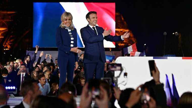 franceinfo junior.  How are the first days of the President of the Republic after his re-election?