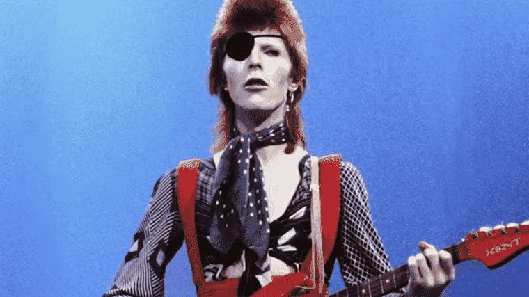 in 1972, David Bowie invented the character of Ziggy