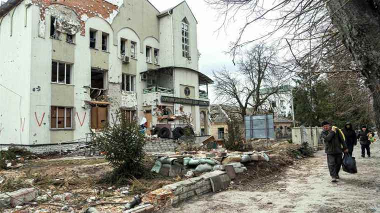 in Borodyanka, cleaning begins in the martyred city after the departure of the Russian army