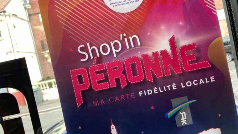 in Péronne, a loyalty card to revitalize and attract people to the city center