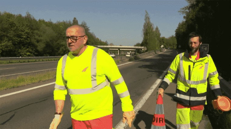 in Rennes, patrollers face danger on the highways