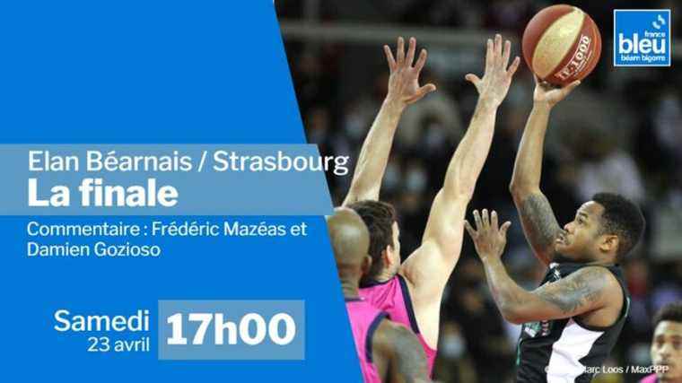 live the final of the Coupe de France of the Élan Béarnais against Strasbourg in full