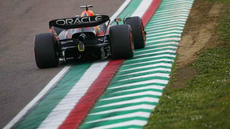 relive Max Verstappen’s victory ahead of Charles Leclerc during the Emilia-Romagna Grand Prix sprint race